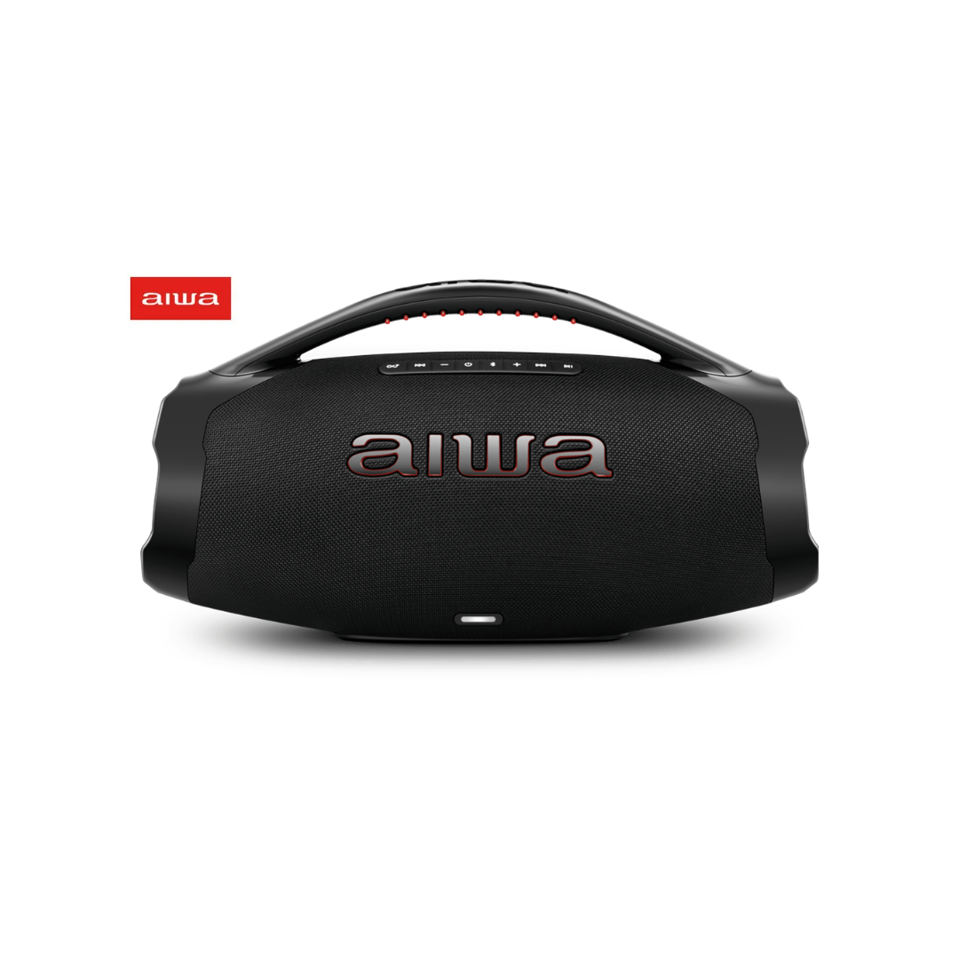 Caixa de Som Aiwa Boombox Plus Preta