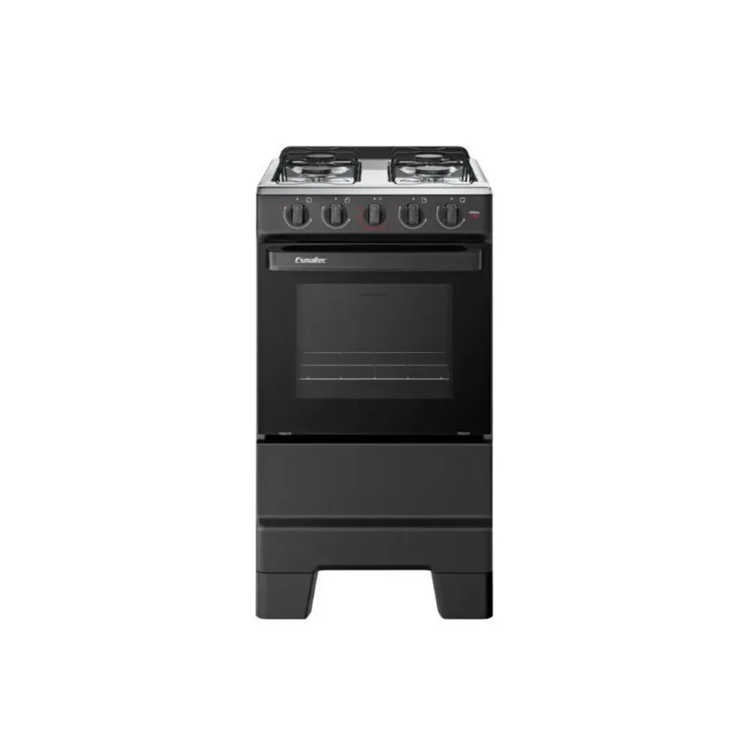 Fogão 4 Bocas Esmaltec F4ISB 4120 Preto